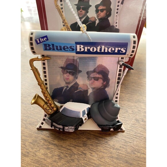 Carlton Cards The Blues Brothers I Can't Turn You Loose Musical Sound Ornament - Picture 1 of 15